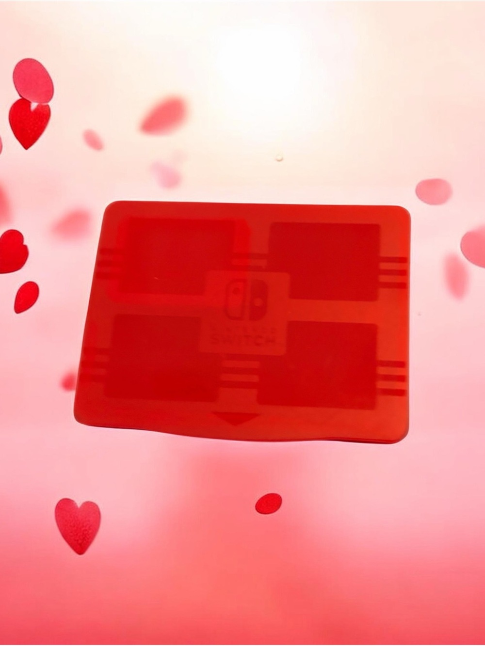 Nintendo Red Game Card Organizer Case